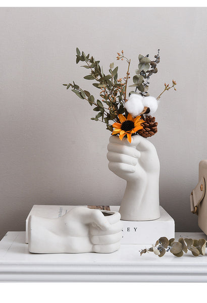 Hold in Hand Ceramic Vase