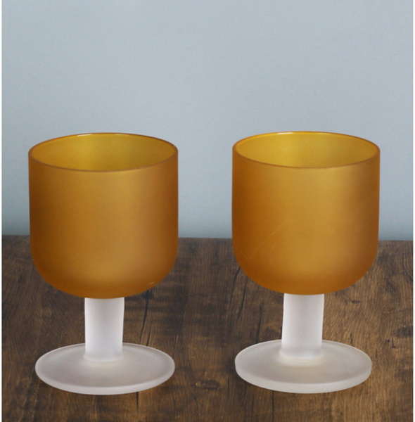 Handmade Vintage Wine Glasses Set