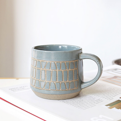 Rustic Handmade Coffee Mug (3 colors)