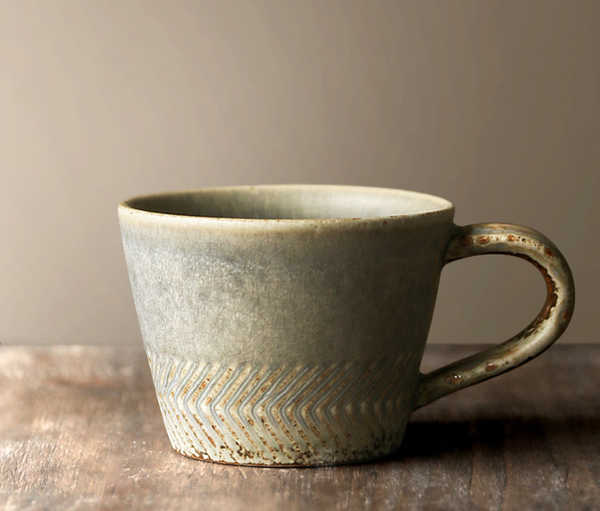 Eastern Aesthetics Handmade Coffee Mug