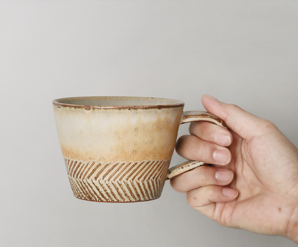 Eastern Aesthetics Handmade Coffee Mug