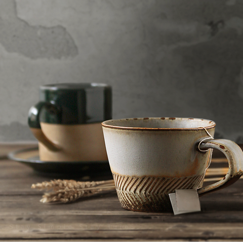 Eastern Aesthetics Handmade Coffee Mug