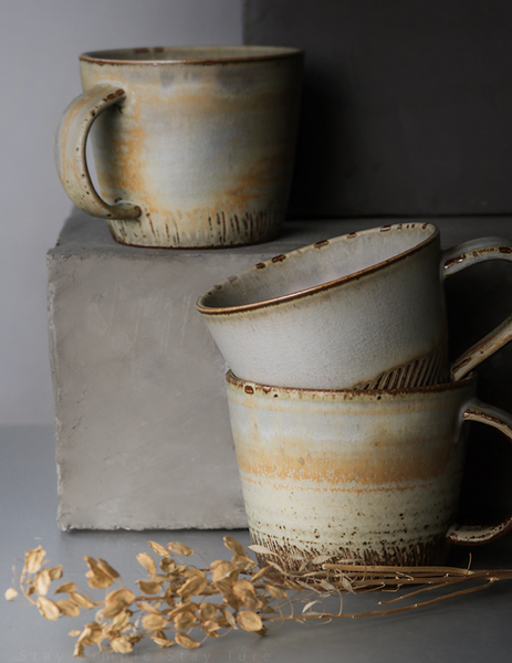 Eastern Aesthetics Handmade Coffee Mug