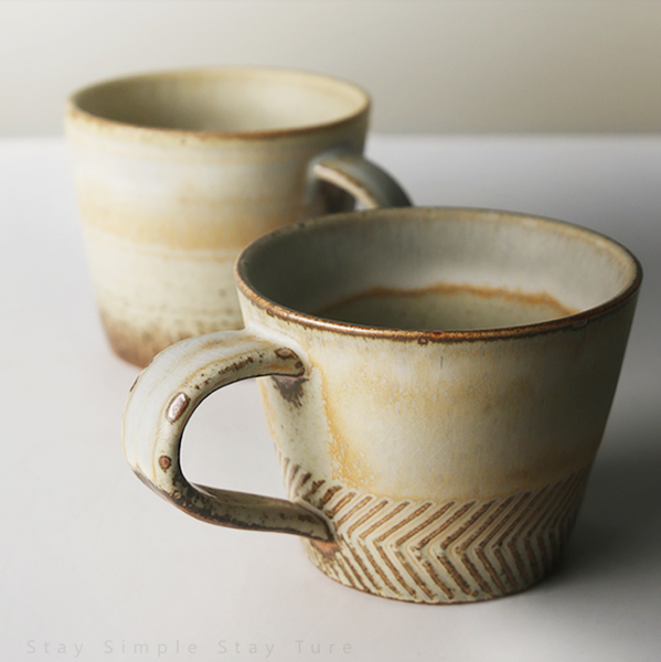 Eastern Aesthetics Handmade Coffee Mug