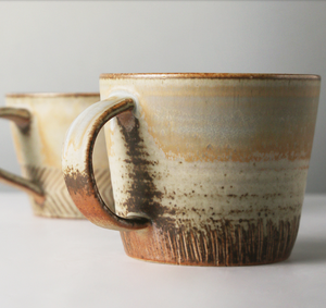 Eastern Aesthetics Handmade Coffee Mug