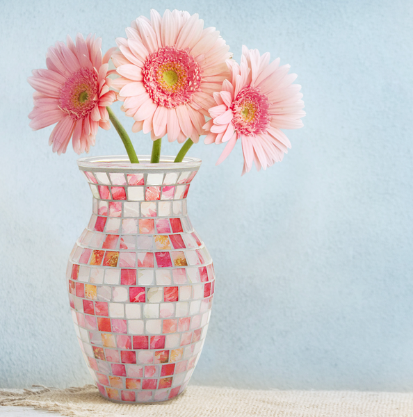 Nordic Handmade Modern Mosaic Vases