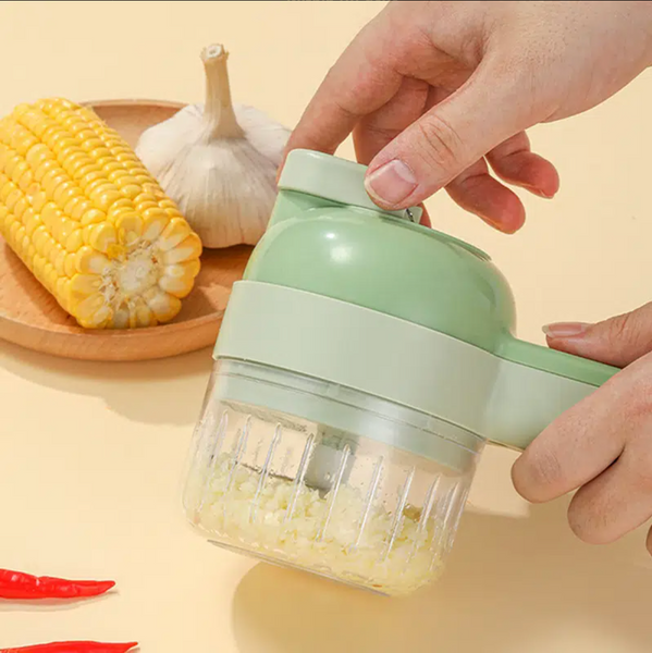 4-in-1 Wireless Electric Garlic Chopper