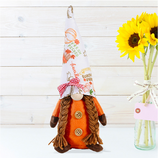 Thanksgiving cute toys Home decor dolls set